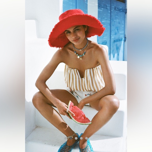 Anthropologie NWT The Colette Beaded Icon Shorts by Maeve size 25. - Picture 3 of 16